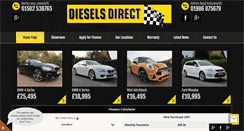 Desktop Screenshot of diesels-direct.co.uk